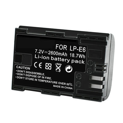 Replacement battery for Canon LP-E6 LP-E6N EOS 70D 60D 5D Mark III 6D 7D (image for) Replacement battery for Canon LP-E6 LP-E6N EOS 70D 60D 5D Mark III 6D 7D