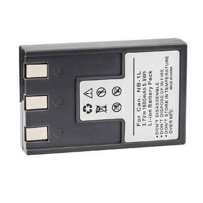 3.70V 1600mAh Replacement battery for Canon NB-1L NB-1LH IXY Digital 320 PowerShot S500 (image for) 3.70V 1600mAh Replacement battery for Canon NB-1L NB-1LH IXY Digital 320 PowerShot S500